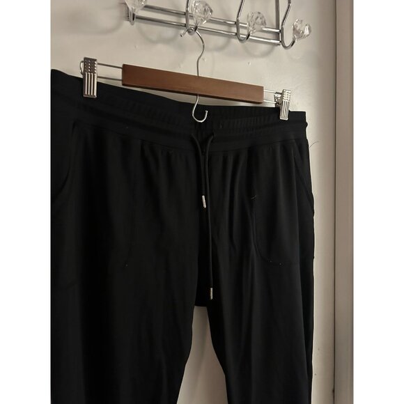 Zyia Active Black Joggers Zip Ankle Athletic Workout Gym Yoga Pants Size XXL - Picture 3 of 11
